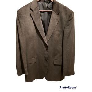 Jos A Bank Brown Executive Gordon Cotton Blend Jacket Blazer Size 42 R Brown New